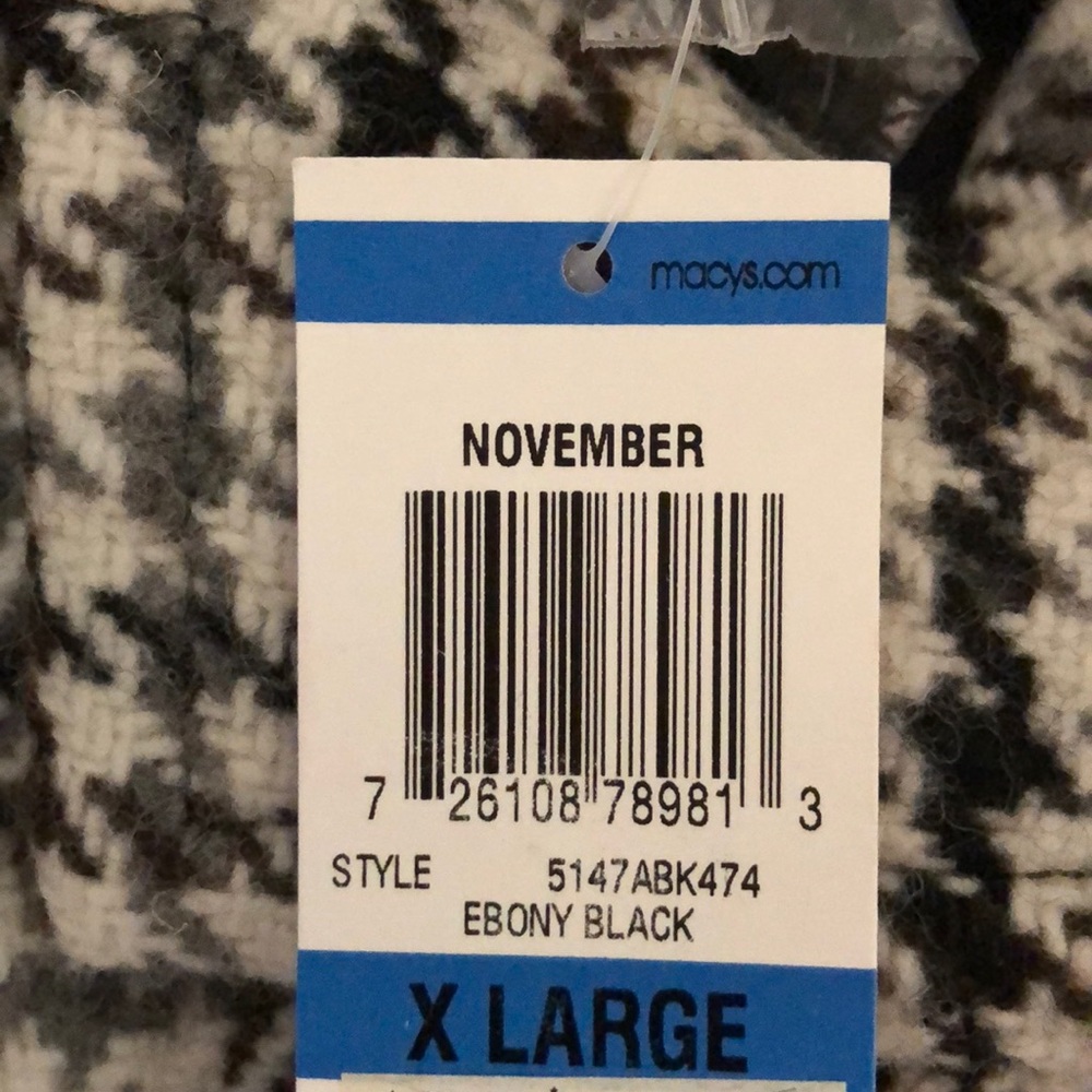 Epic Threads Houndstooth Peacoat - Picture 4 of 4